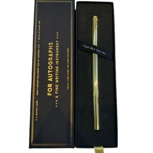 Classy, sleek, sophisticated solid brass Pen. NWOT